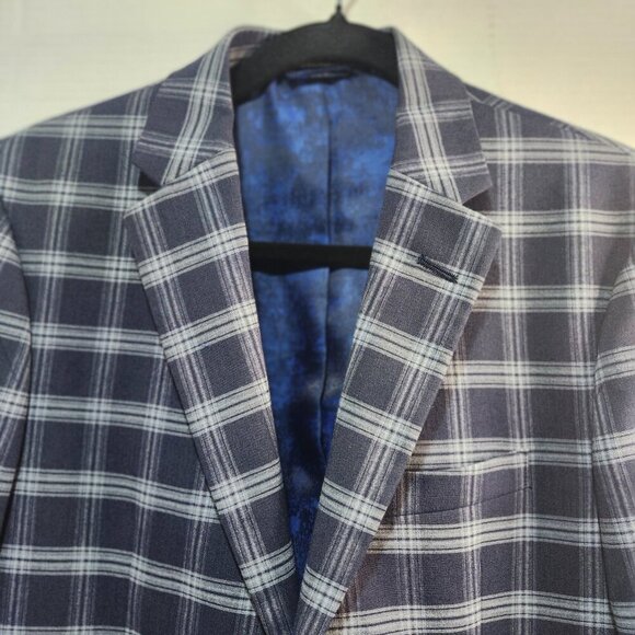 Ben Sherman Sport Coat Preppy Old Money Men's Navy Blazer Size Classic Style - Picture 4 of 14